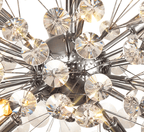Luminosity Designs - Opulence Crystal Semi Flush - Luminosity Designs Ltd