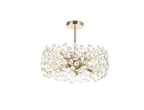 Luminosity Designs - Opulence Crystal Semi Flush - Luminosity Designs Ltd