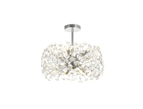 Luminosity Designs - Opulence Crystal Semi Flush - Luminosity Designs Ltd