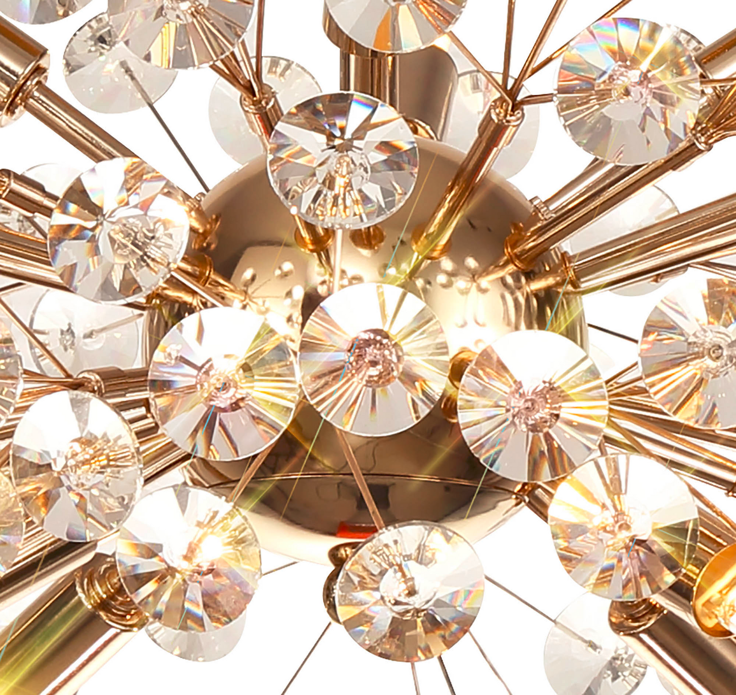 Opulence Crystal Semi Flush