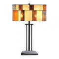 Oaks Lighting - Osrick Tiffany Table Lamp - Luminosity Designs Ltd
