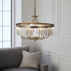 Luminosity Designs - Paris 6 Light Chandelier Pendant - Luminosity Designs Ltd