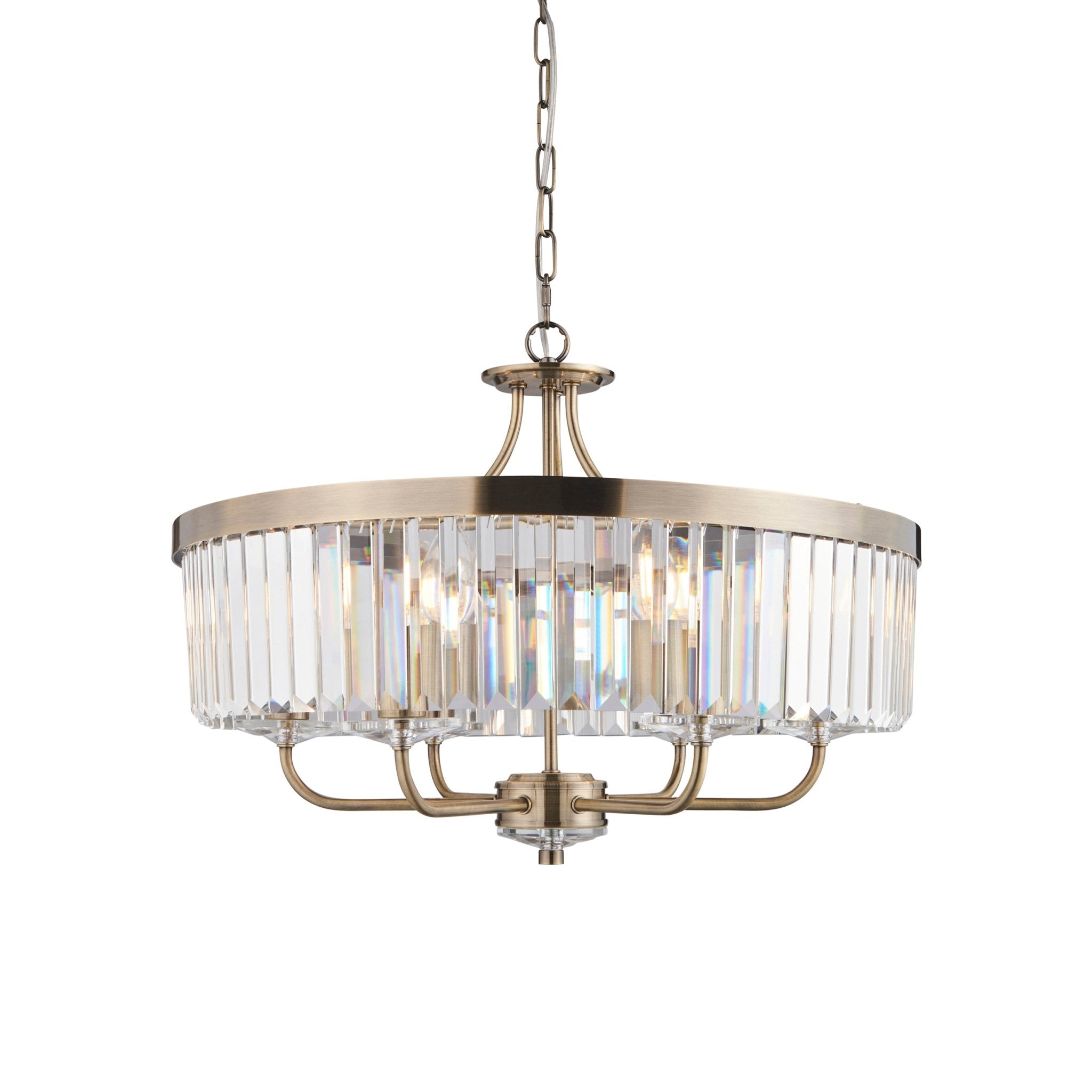 Luminosity Designs - Paris 6 Light Chandelier Pendant - Luminosity Designs Ltd