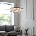 Luminosity Designs - Paris 6 Light Chandelier Pendant - Luminosity Designs Ltd