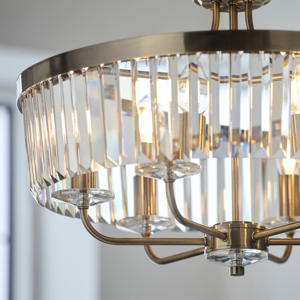 Luminosity Designs - Paris 6 Light Chandelier Pendant - Luminosity Designs Ltd