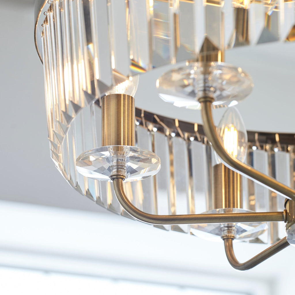 Luminosity Designs - Paris 6 Light Chandelier Pendant - Luminosity Designs Ltd