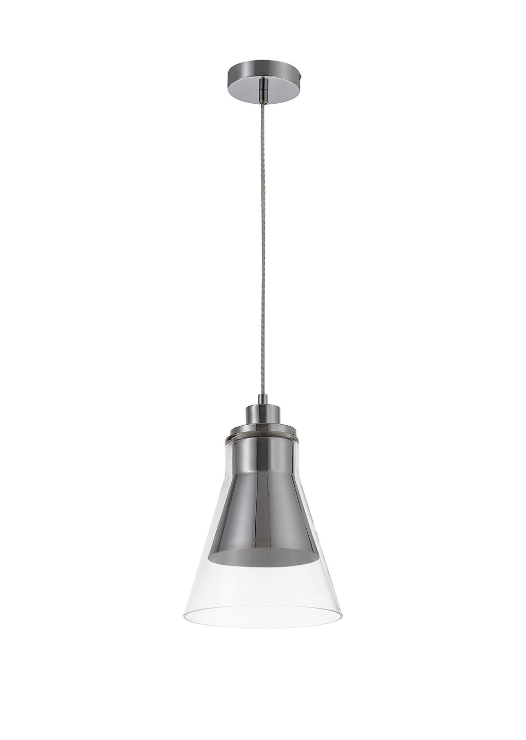 Luminosity Designs - Parker Metal and Glass Pendant - Luminosity Designs Ltd