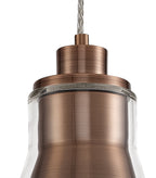 Luminosity Designs - Parker Metal and Glass Pendant - Luminosity Designs Ltd