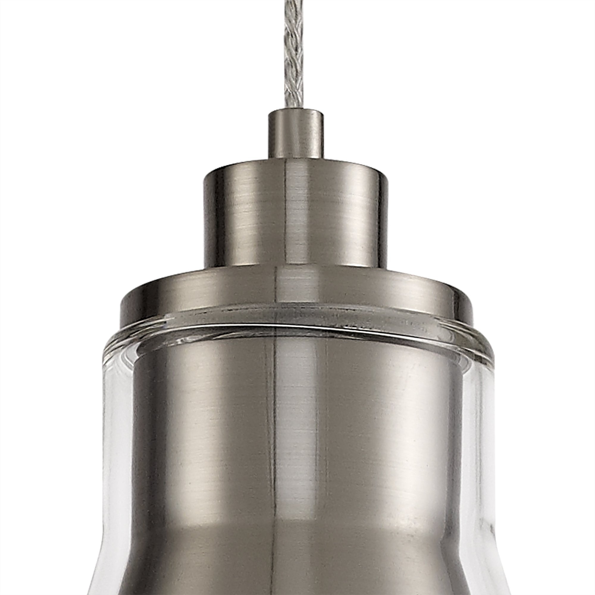 Luminosity Designs - Parker Metal and Glass Pendant - Luminosity Designs Ltd