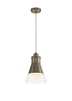 Luminosity Designs - Parker Metal and Glass Pendant - Luminosity Designs Ltd