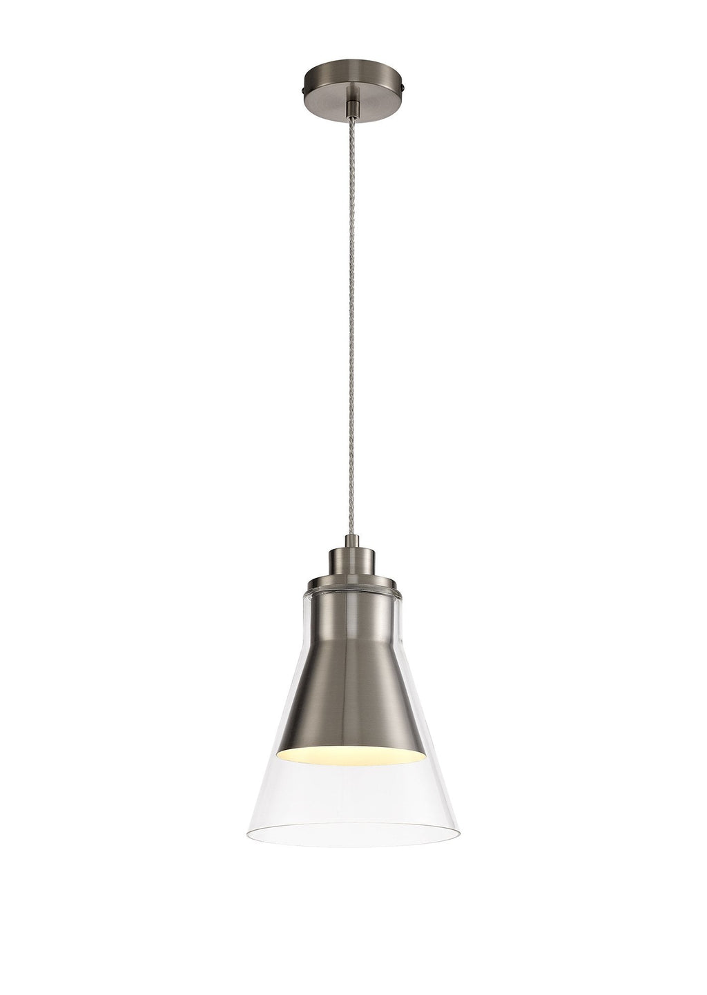 Luminosity Designs - Parker Metal and Glass Pendant - Luminosity Designs Ltd