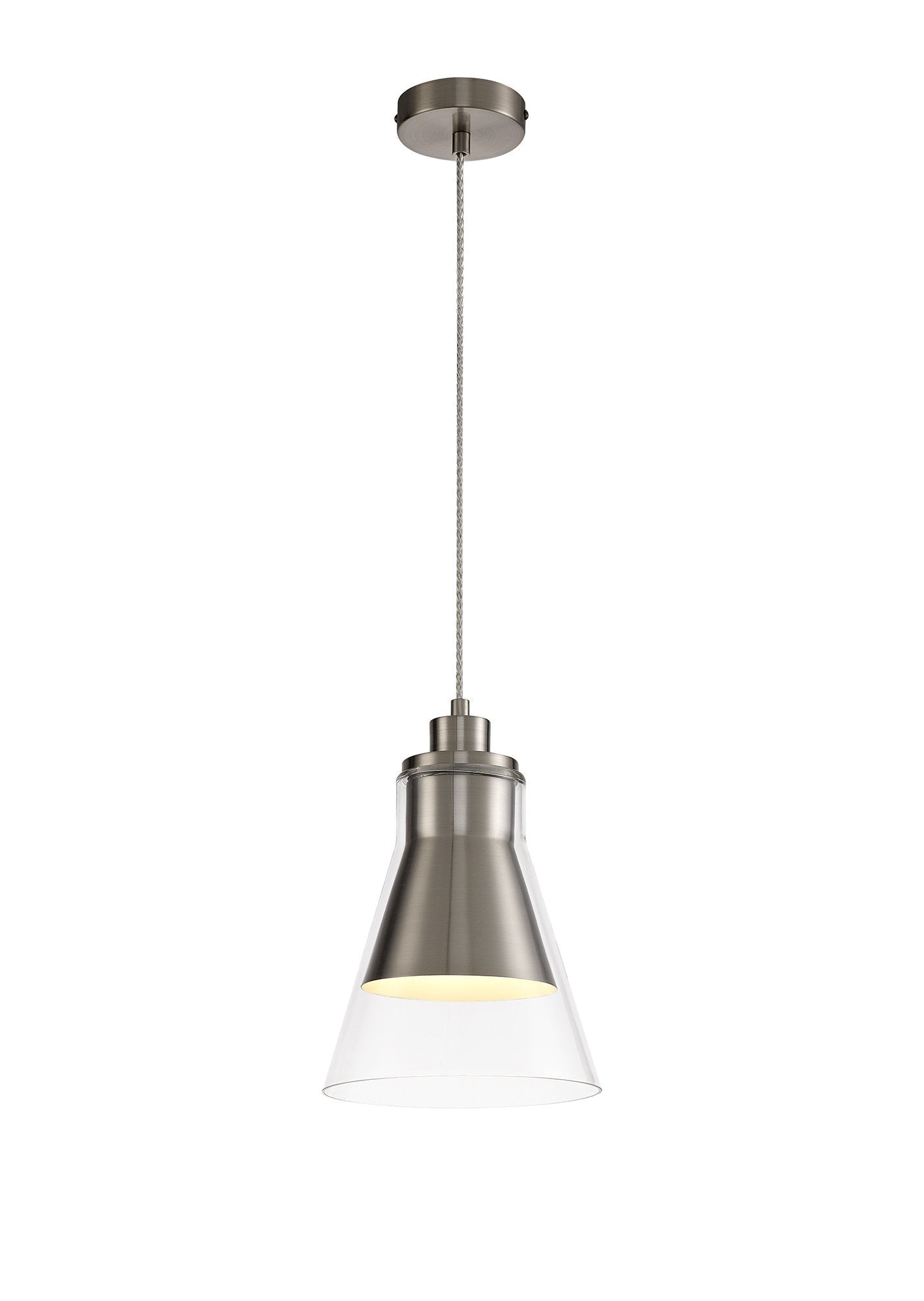Luminosity Designs - Parker Metal and Glass Pendant - Luminosity Designs Ltd