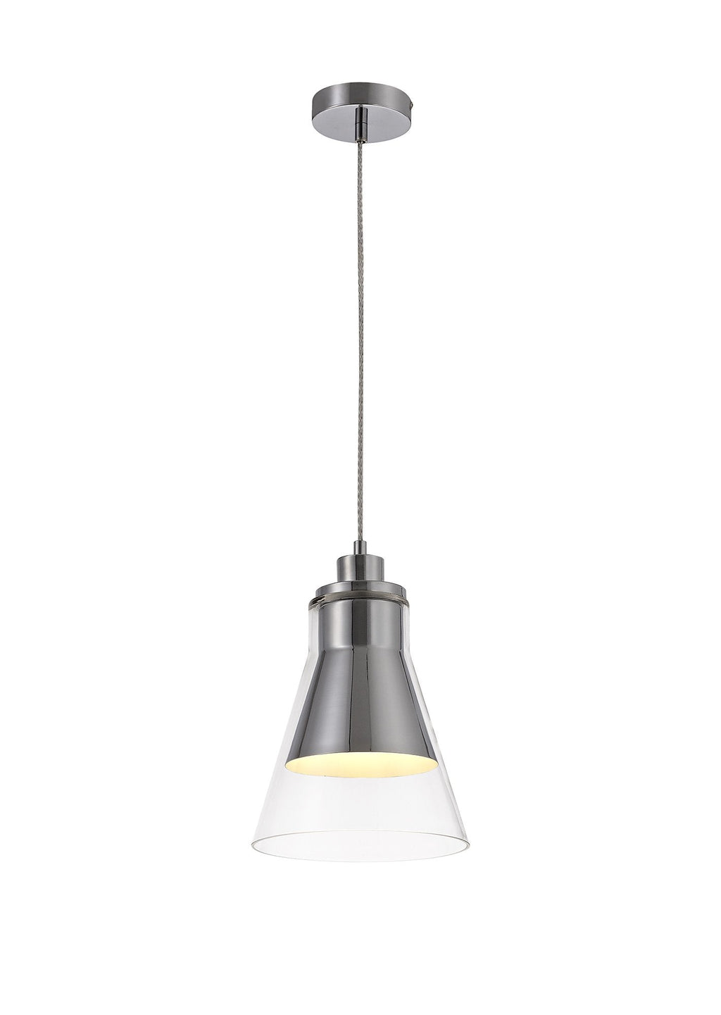 Luminosity Designs - Parker Metal and Glass Pendant - Luminosity Designs Ltd