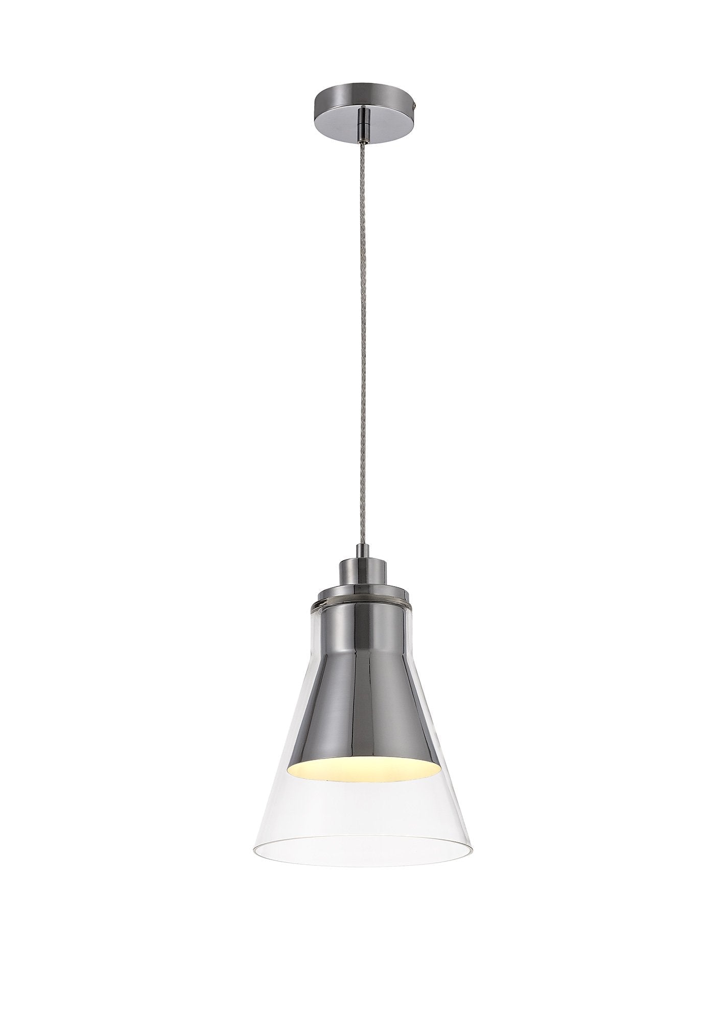 Luminosity Designs - Parker Metal and Glass Pendant - Luminosity Designs Ltd