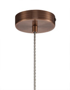 Luminosity Designs - Parker Metal and Glass Pendant - Luminosity Designs Ltd