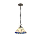 30cm Chamber Tiffany Single Pendant Light