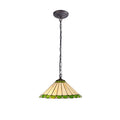 40cm 2 Light Chamber Tiffany Pendant Light, 2x E27
