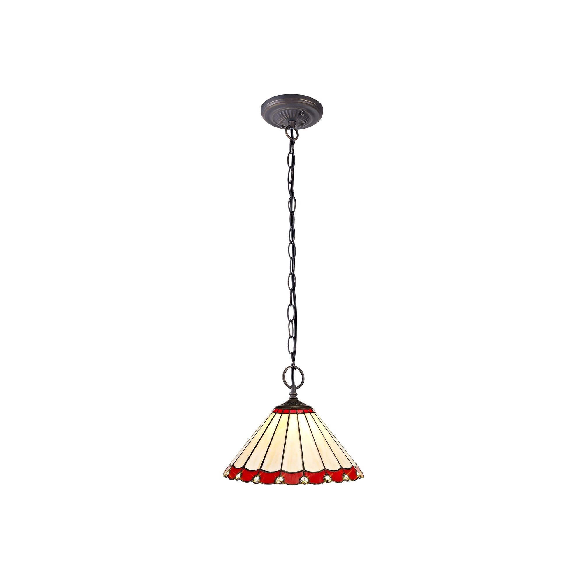 30cm Chamber Tiffany Single Pendant Light