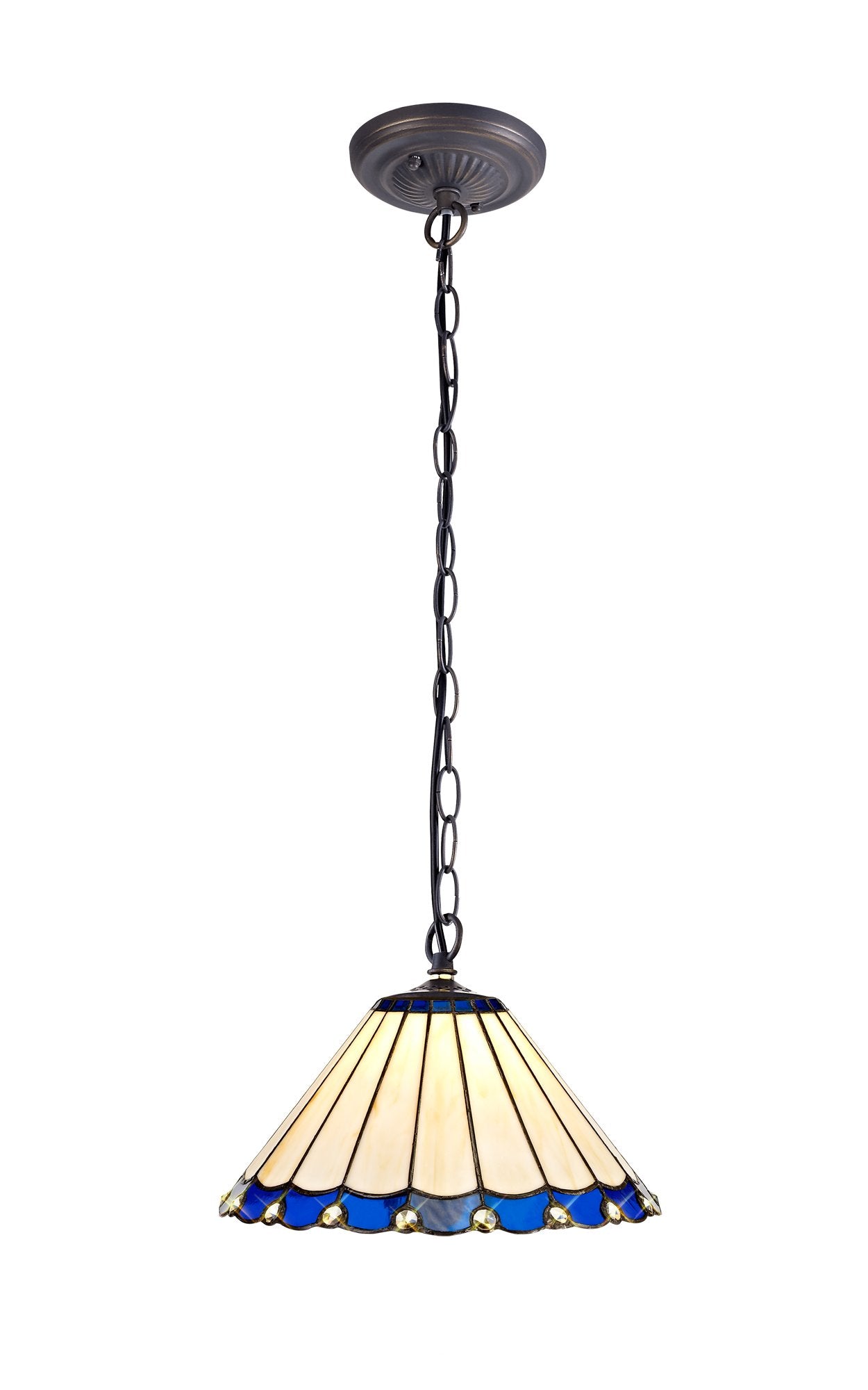 30cm Chamber Tiffany Single Pendant Light