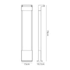 Luminosity Designs - Pathway Adjustable Outdoor Post Light - Luminosity Designs Ltd