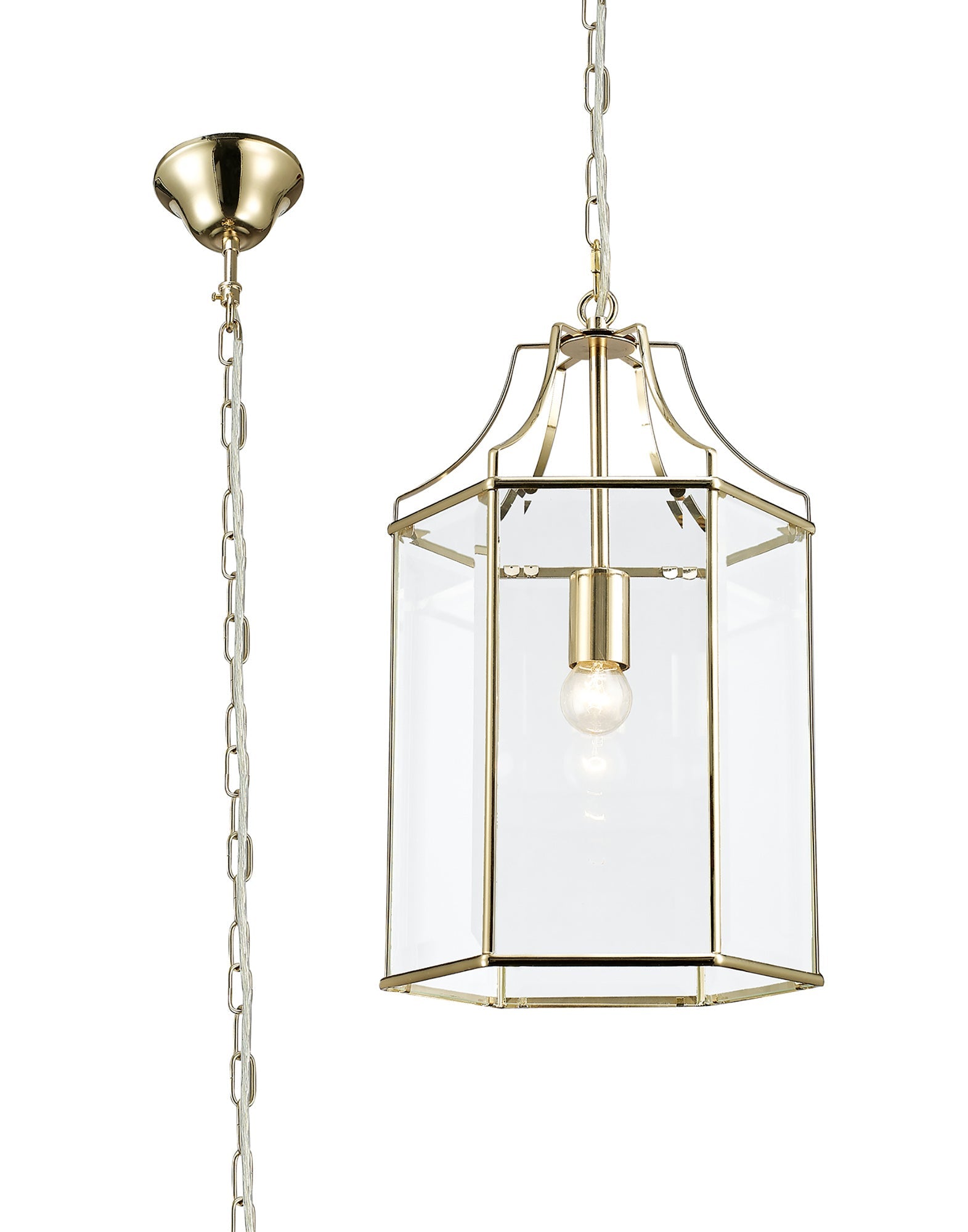 inspired - Payton Glass Lantern Pendant - Luminosity Designs Ltd