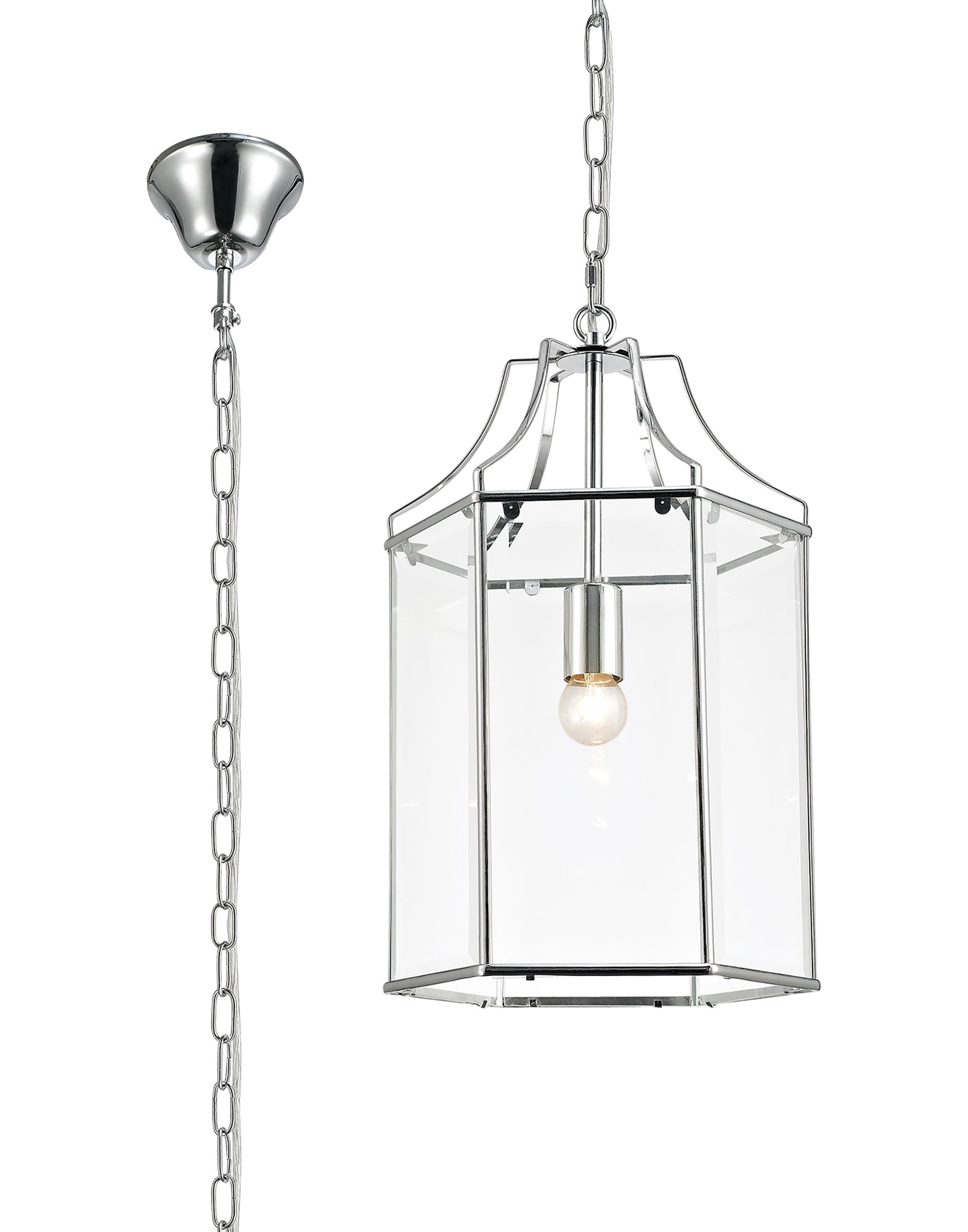 inspired - Payton Glass Lantern Pendant - Luminosity Designs Ltd