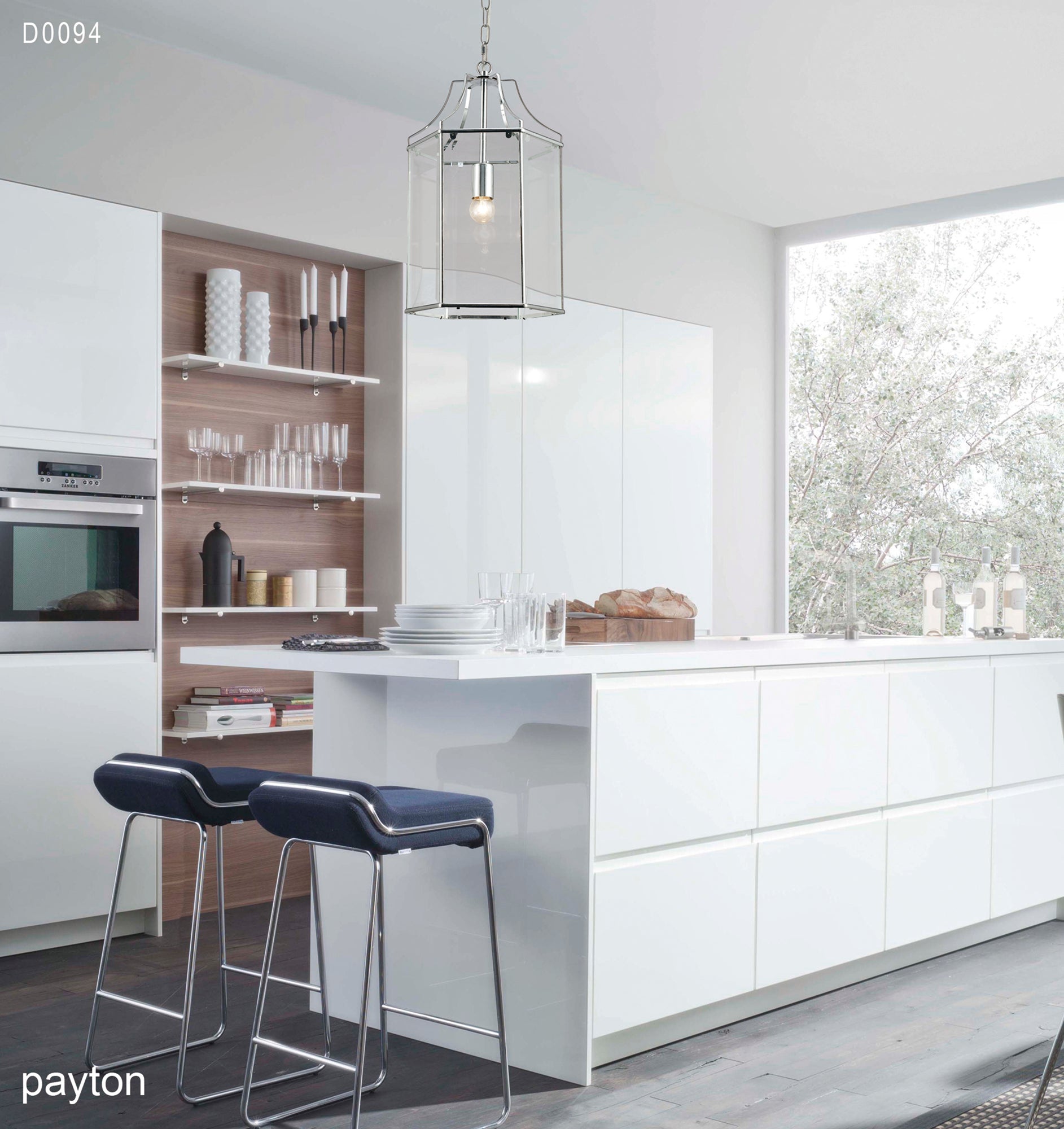 inspired - Payton Glass Lantern Pendant - Luminosity Designs Ltd