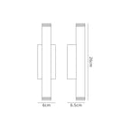 Luminosity Designs - Pencil Up / Down Wall Light - Luminosity Designs Ltd