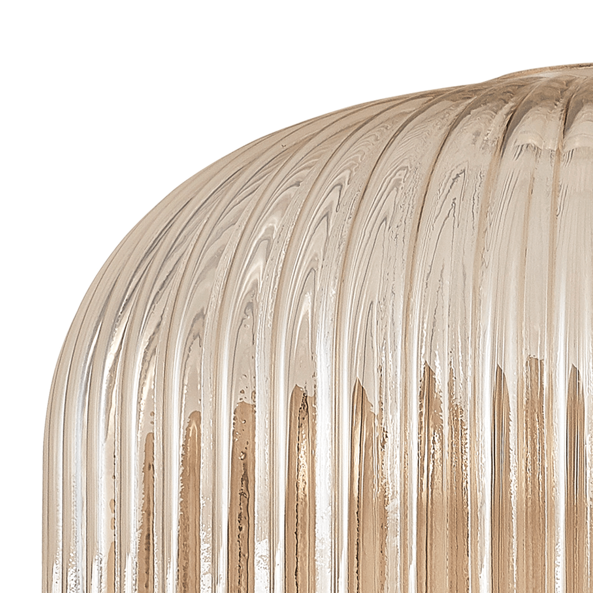 Luminosity Designs - Pendulum Ribbed Glass Shade 5 Light Multi Pendant - Luminosity Designs Ltd