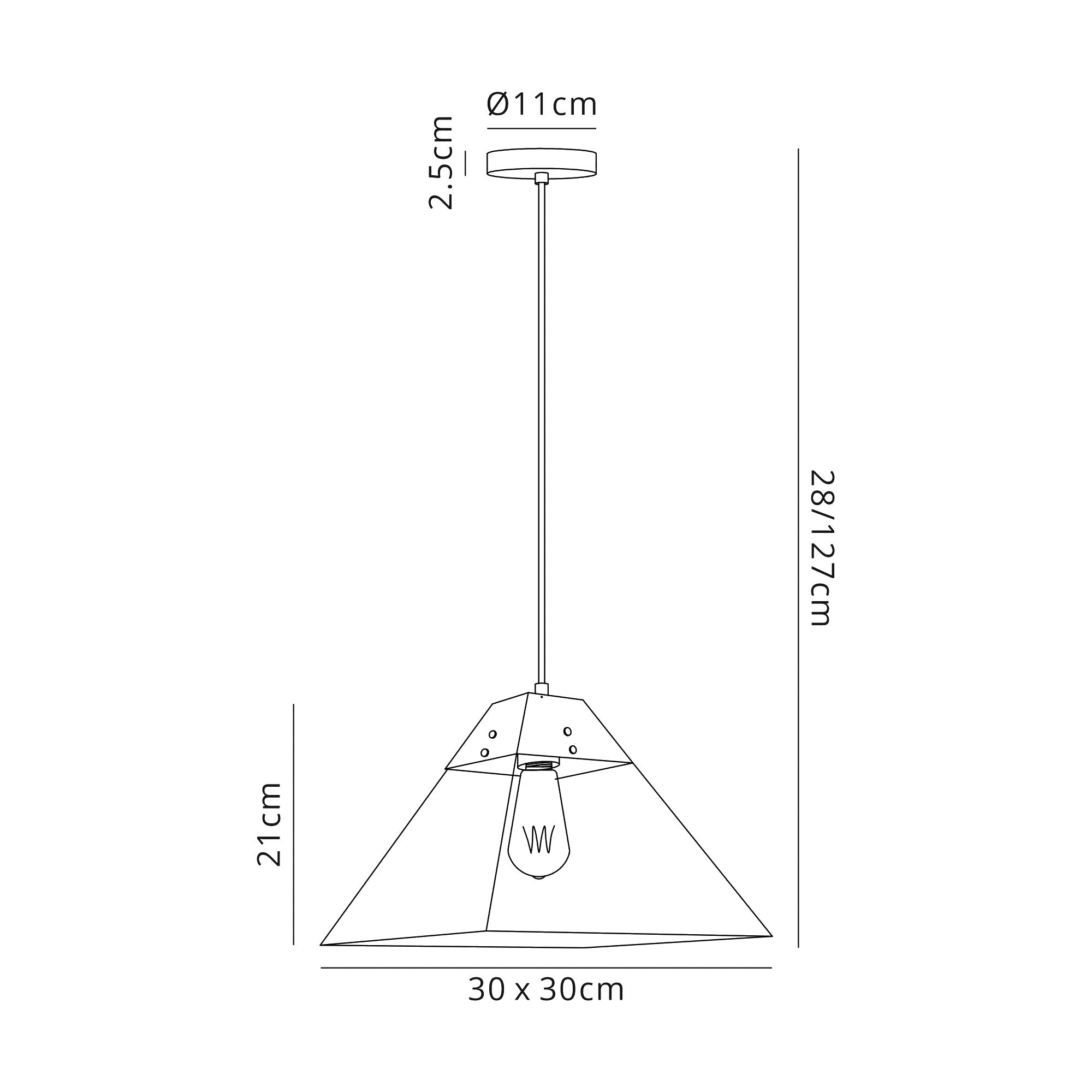 Luminosity Designs - Pharaoh Pendant Light - Luminosity Designs Ltd