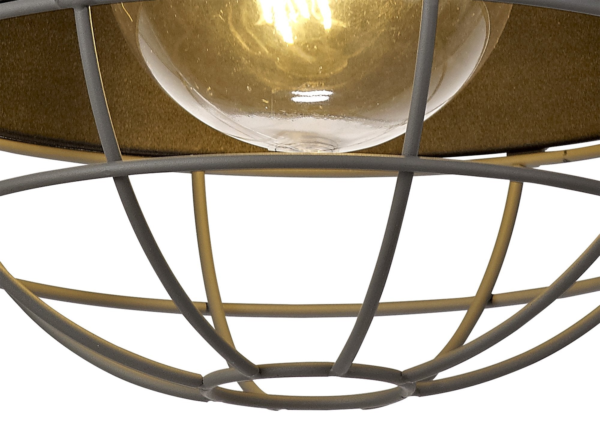 Luminosity Designs - Pier Semi Flush Ceiling Light - Luminosity Designs Ltd