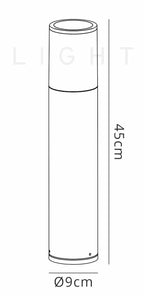 Boardwalk Post Light  - Bollard - Anthracite