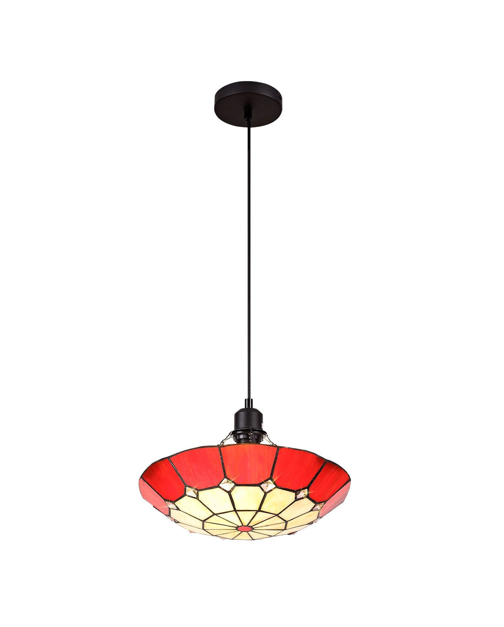 Luminosity Designs - Poppy Tiffany Pendant - Luminosity Designs Ltd