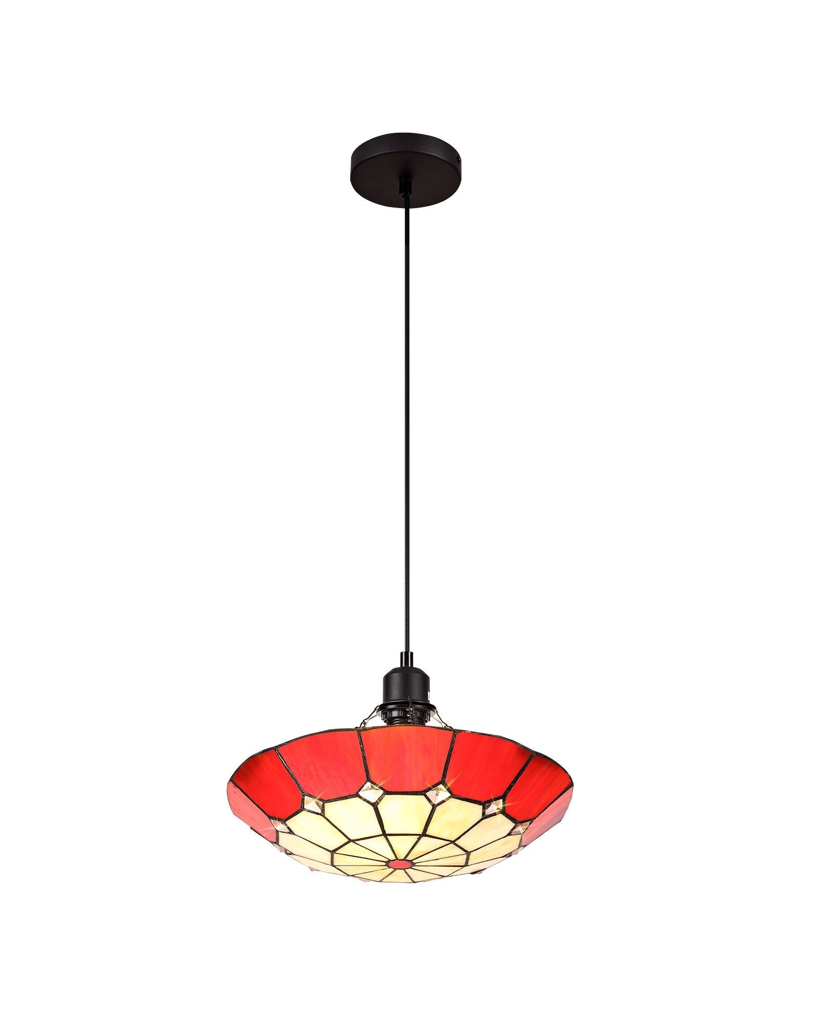 Luminosity Designs - Poppy Tiffany Pendant - Luminosity Designs Ltd