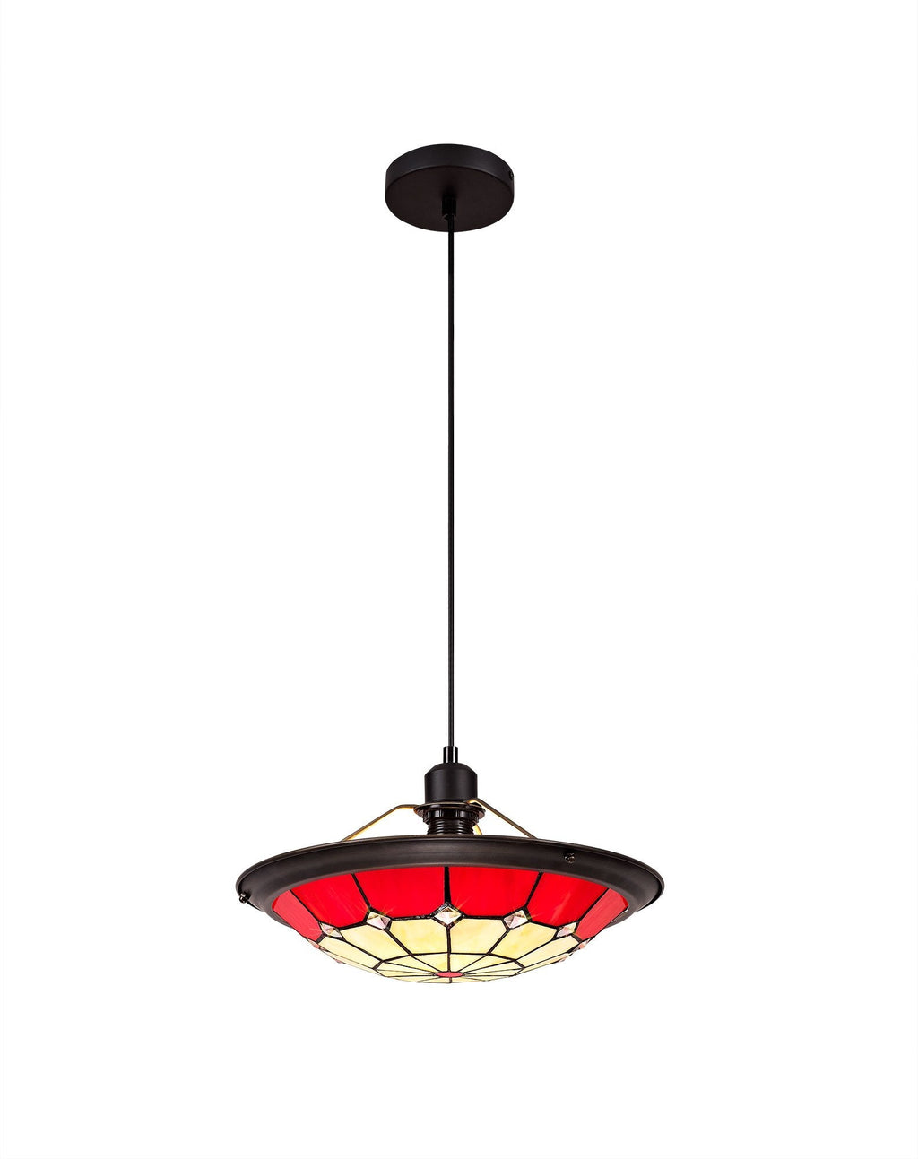 Luminosity Designs - Poppy Tiffany Pendant - Luminosity Designs Ltd