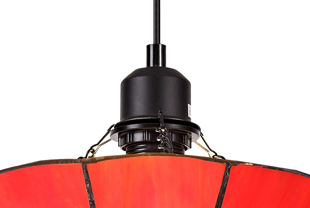 Luminosity Designs - Poppy Tiffany Pendant - Luminosity Designs Ltd