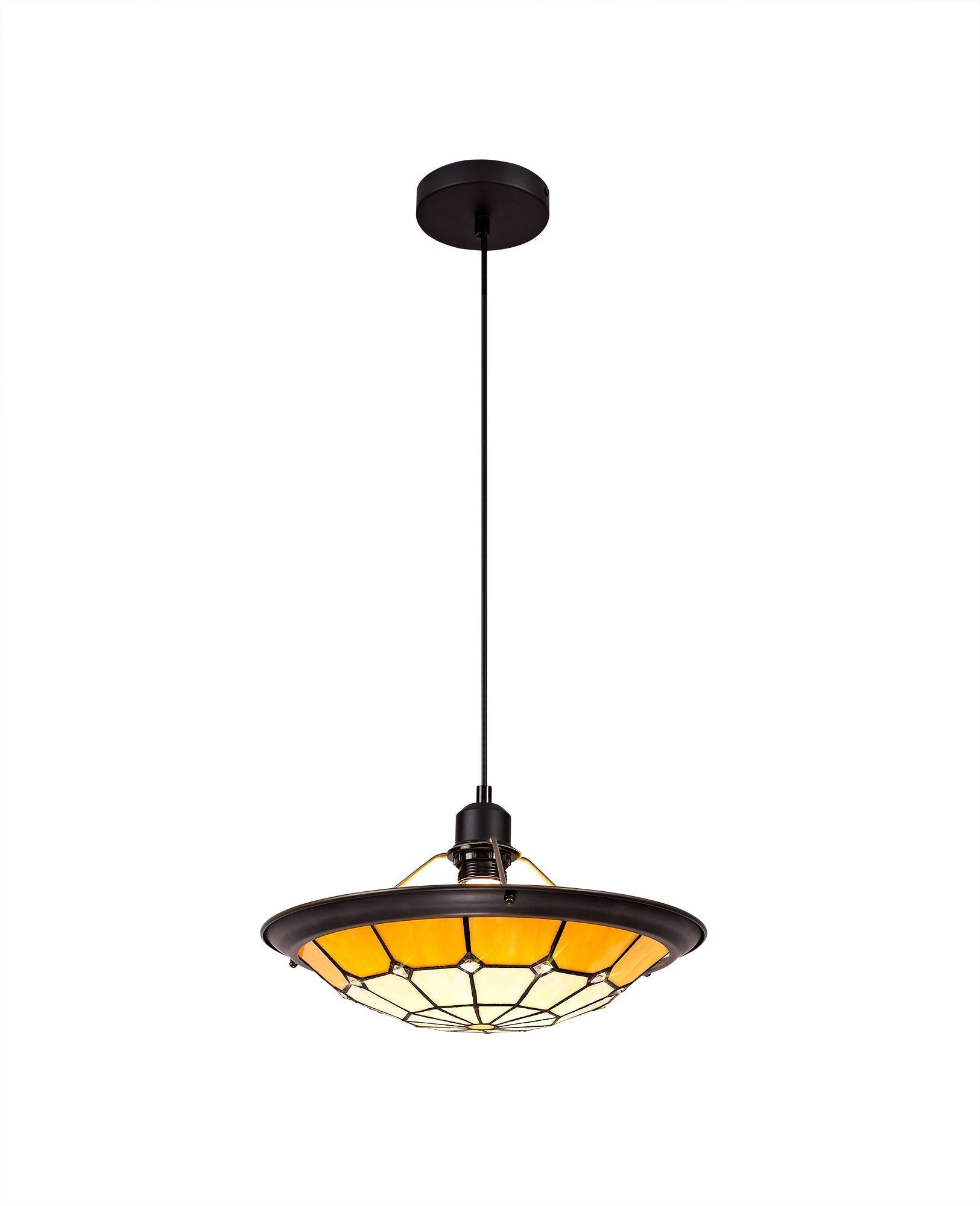 Luminosity Designs - Poppy Tiffany Pendant - Luminosity Designs Ltd