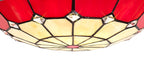 Luminosity Designs - Poppy Tiffany Uplighter Shade - Luminosity Designs Ltd