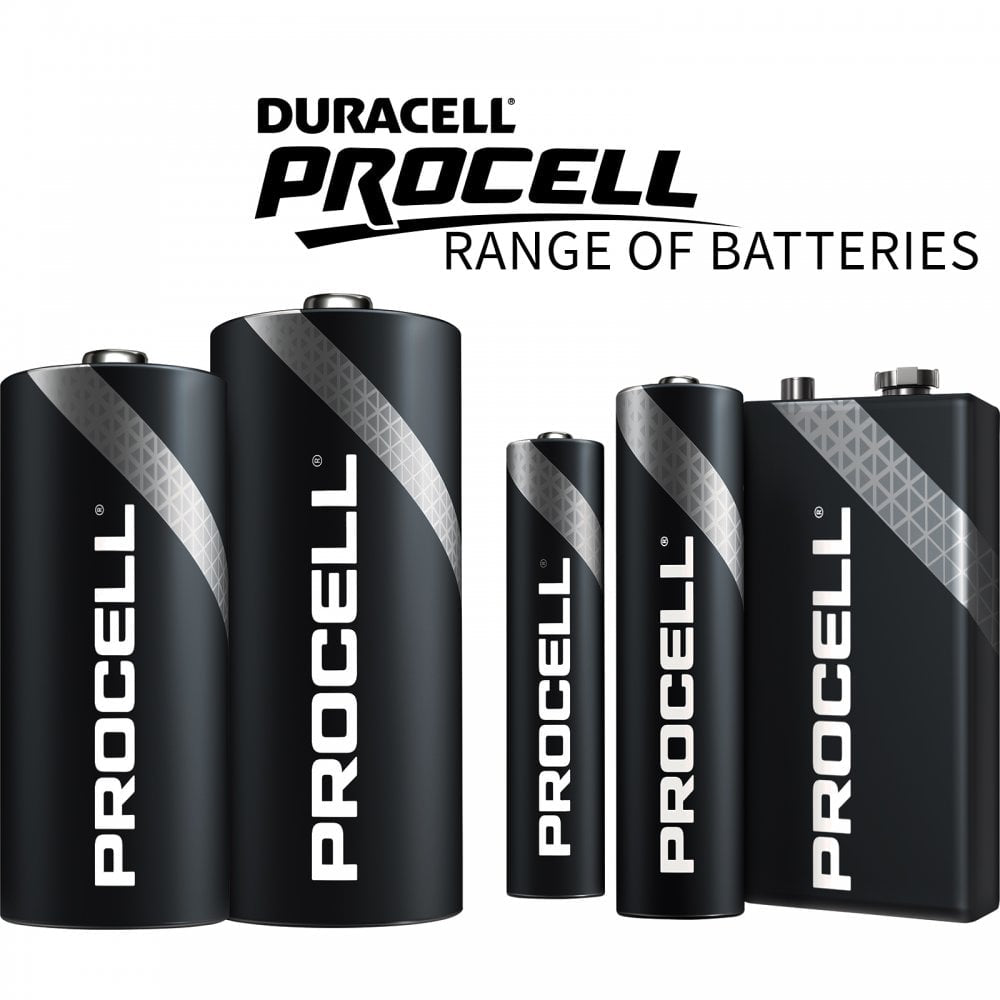 Procell - Procell Batteries by Duracell - Luminosity Designs Ltd