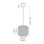 Luminosity Designs - Quagmire Single Pendant Light - Luminosity Designs Ltd