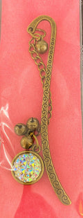 Luminosity Designs - Quartz and Bells Brass Bookmark - Luminosity Designs Ltd