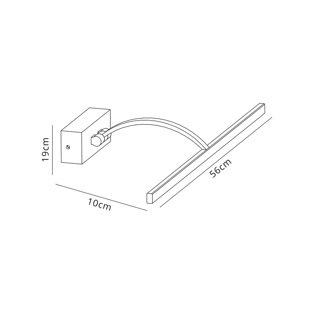 Luminosity Designs - Raphael Slimline Picture Light - Luminosity Designs Ltd