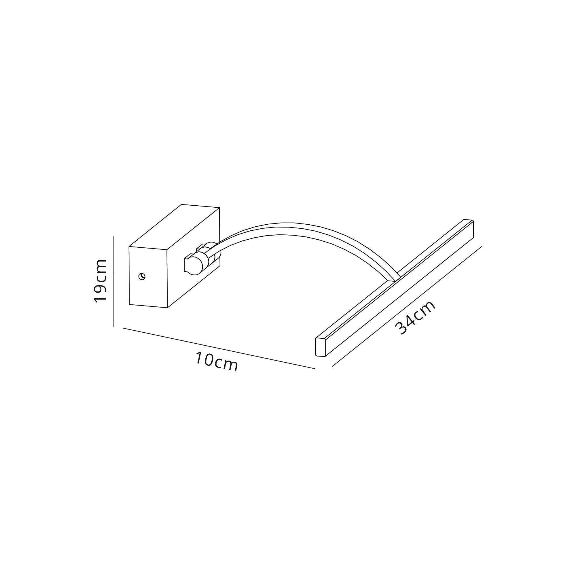 Luminosity Designs - Raphael Slimline Picture Light - Luminosity Designs Ltd