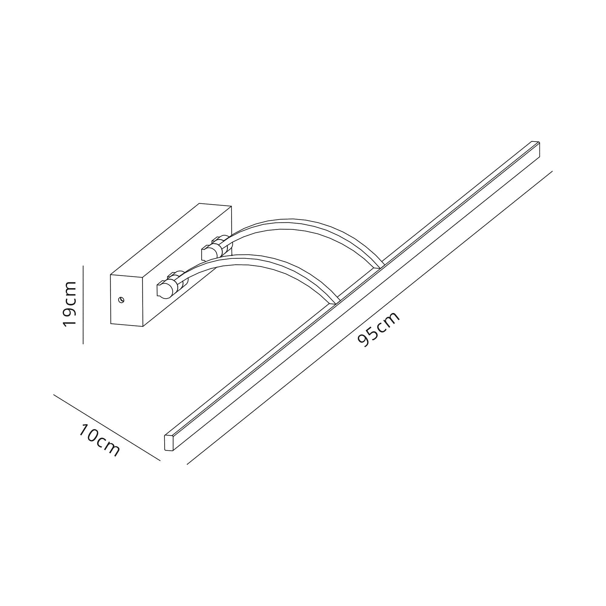 Luminosity Designs - Raphael Slimline Picture Light - Luminosity Designs Ltd