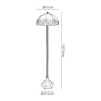 Luminosity Designs - Rapture Tiffany Floor Lamp - Luminosity Designs Ltd