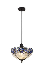 Luminosity Designs - Rapture Tiffany Single Pendant - Uplighter - Luminosity Designs Ltd