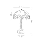 Luminosity Designs - Rapture Tiffany Style Table Lamp - Luminosity Designs Ltd