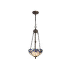 Luminosity Designs - Rapture Tiffany Uplighter Chandelier Style Pendant - Luminosity Designs Ltd