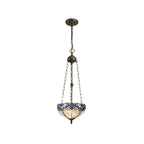 Luminosity Designs - Rapture Tiffany Uplighter Chandelier Style Pendant - Luminosity Designs Ltd
