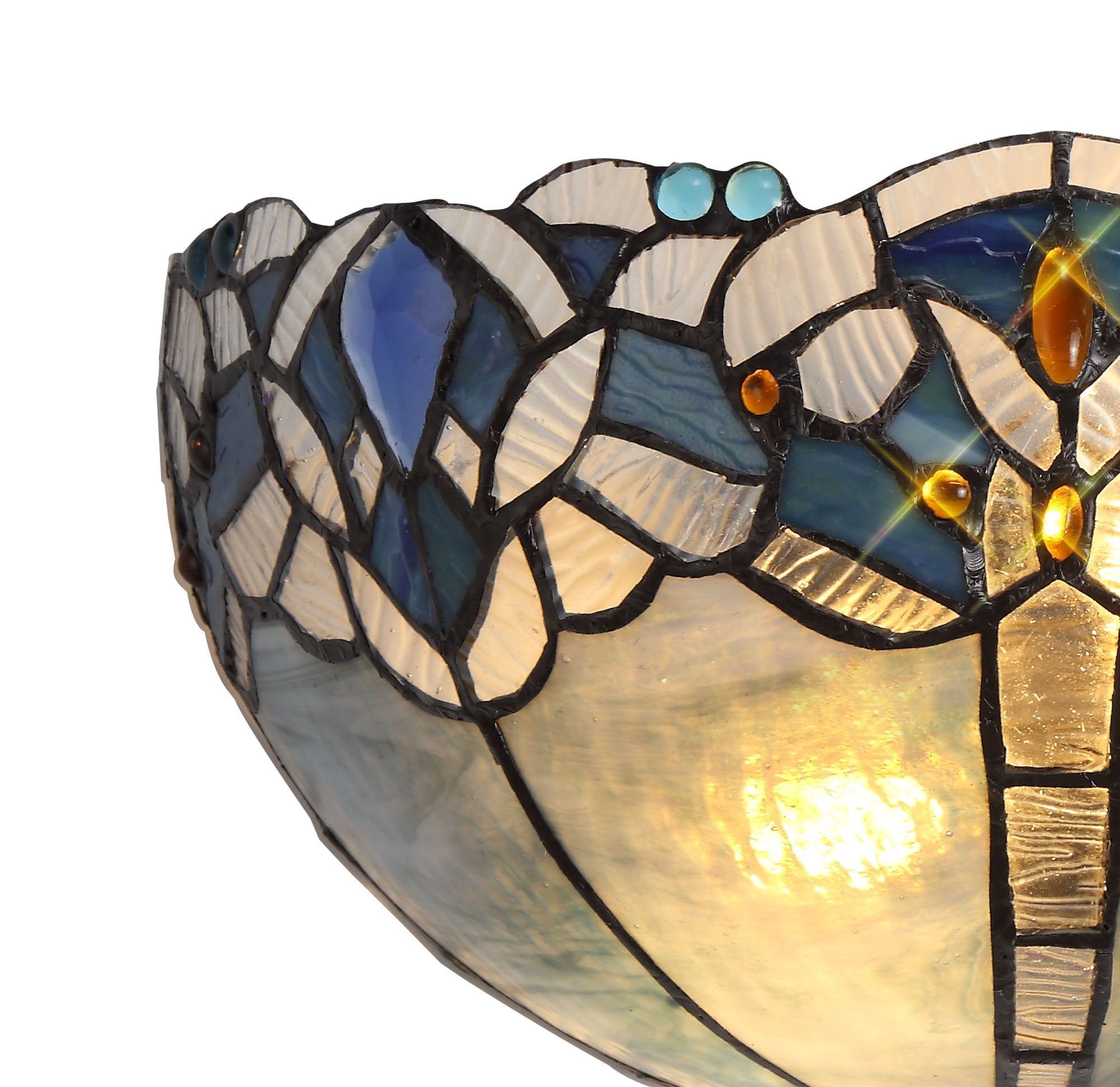 Luminosity Designs - Rapture Tiffany Wall Light - Luminosity Designs Ltd
